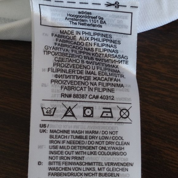 🆕adidas Men's Freelift Badge of Sport Graphic Tee, Small-White, NWT, Authentic - Picture 14 of 15